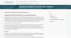 Desktop Screenshot of jobgration.se