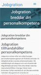 Mobile Screenshot of jobgration.se